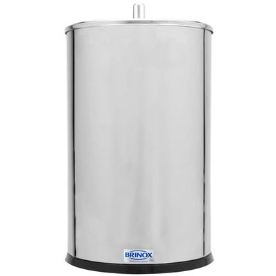 Lixeira 3030/203 Inox 7,8 L Brinox Inox