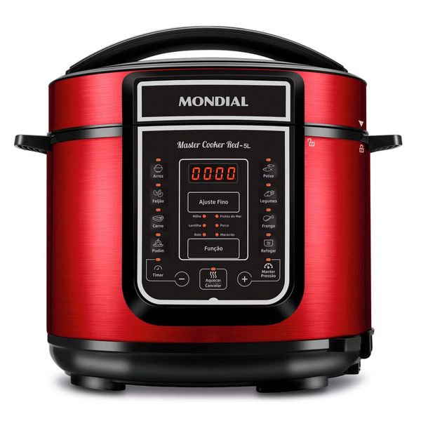 Panela de Pressão Elétrica Digital Mondial PE39 5L 127V Panela de Pressão Elétrica Digital Mondial PE39 5L 127V