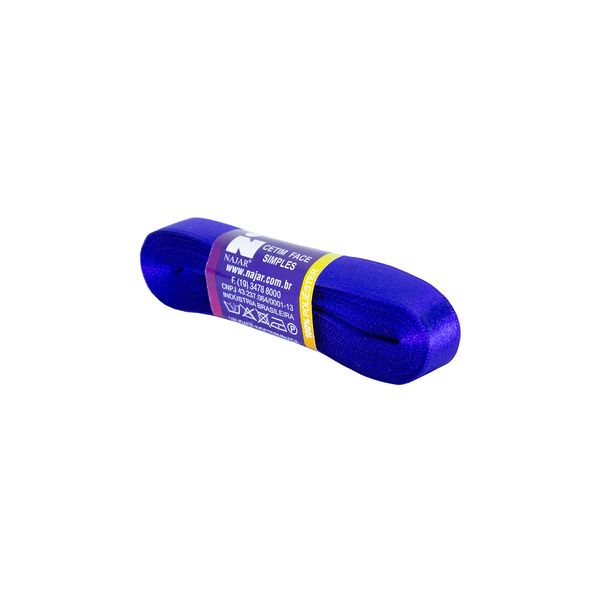 Fita de Cetim Nº05 22mm Peça com 10m Azul Royal Fita de Cetim Nº05 22mm Peça com 10m Azul Royal
