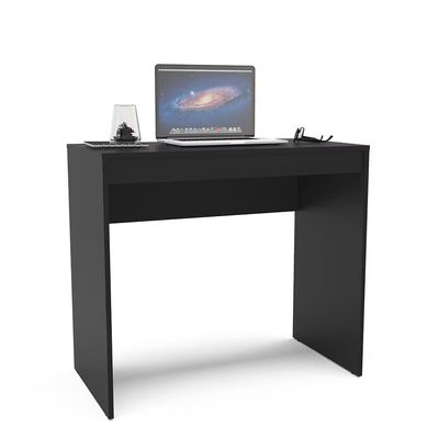 Escrivaninha Liberdade 1 Gaveta MDP Compacta Pintura UV Corrediças Metálicas Politorno Preto