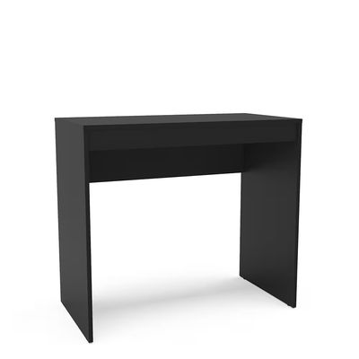 Escrivaninha Liberdade 1 Gaveta MDP Compacta Pintura UV Corrediças Metálicas Politorno Preto