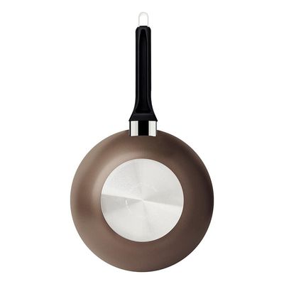 Frigideira Funda Milazzo 24cm Alumínio Antiaderente Starflon Max Soft-touch Tramontina Bege