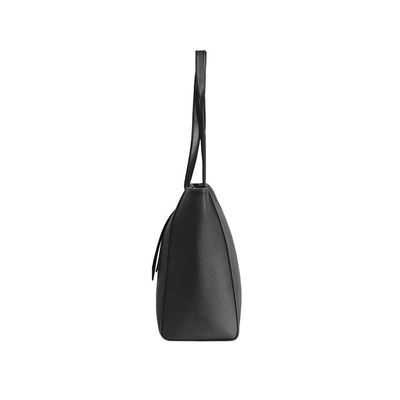 Bolsa Feminina Grande Tote Com Alça Alongada Preta G / Preto