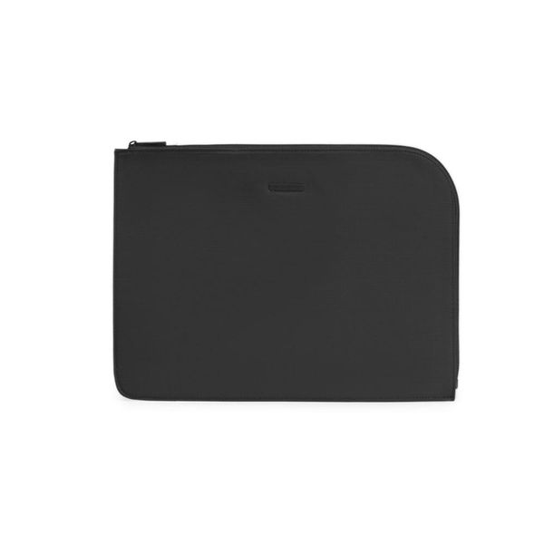 Pasta Feminina Executiva Porta Notebook Elegance Preta U / Preto