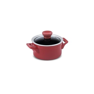 Jogo De Panelas De Cerâmica Clear 5 Peças Pomodoro Ceraflame