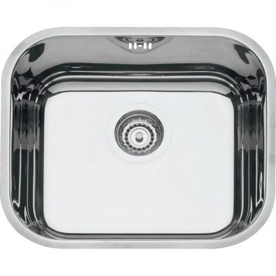 Cuba De Embutir Lavínia 40x34 Cm 20,5 L Em Aço Inox