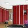 Armário Roupeiro Aço 4 Portas Ea701 Vermelho