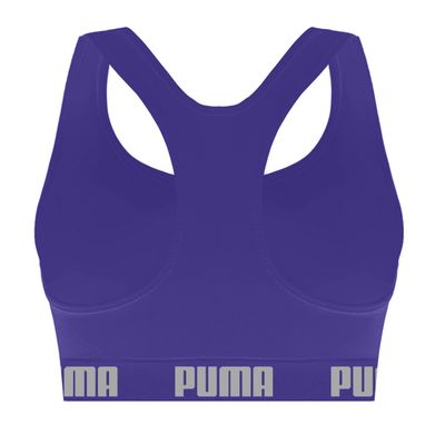 Top Puma Nadador Sem Costura Feminino G / Roxo