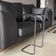 Kit 2 Mesas Lateral Tampo Multiuso P/ Sófá Base Preto Preto