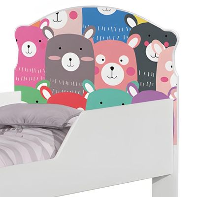 Mini Cama Ursinhos Coloridos