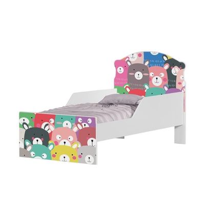 Mini Cama Ursinhos Coloridos