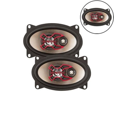 Alto Falante Bravox Triaxial B3x46x 4x6 40w Rms Univ Par