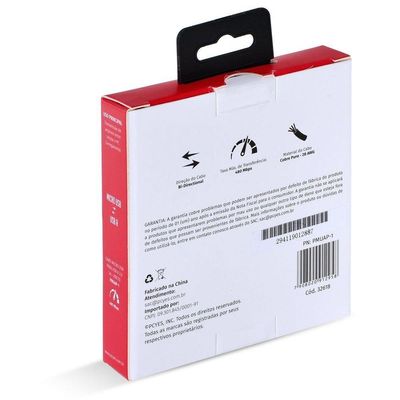 Cabo Celular Micro Usb Usb A 2.0 1m Preto