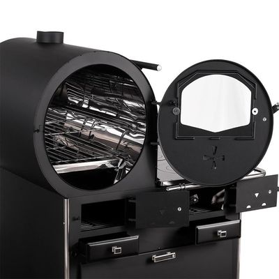 Forno Acoplado Preto S/Cx Chapa Al. Na Dir. N°1