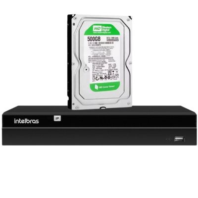 NVD Multi Hd Intelbras 1404 C/HD 500GB