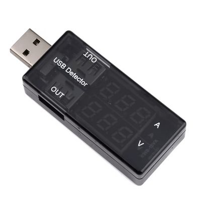 Medidor De Tensão E Corrente Até 20V 2 Entradas USB KWS-10VA