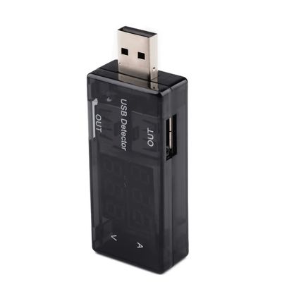 Medidor De Tensão E Corrente Até 20V 2 Entradas USB KWS-10VA