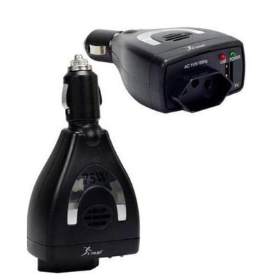Inversor Tensao Veicular de 12V para 220V  75Watts   60hz Kp-552 Knup