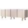 Aparador Buffet Bar Living Para Sala de Estar 04 Portas 220 cm Santiago B01 Off White - Lyam