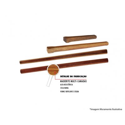 Cabo Martelo 35Cm Maderite 01035 c/12pcs