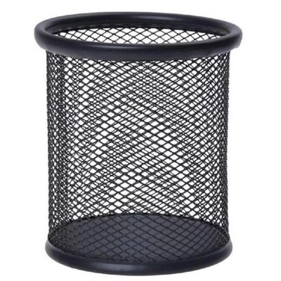 Cesto Telado Organizador Porta Caneta Aramado Redondo 10 cm