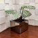 Vaso Mdf Mel Grande Revestido Com Vidro Para Plantas