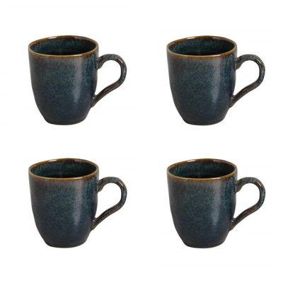Conjunto De Canecas 04 Peças Orgânico Oceano Porto Brasil