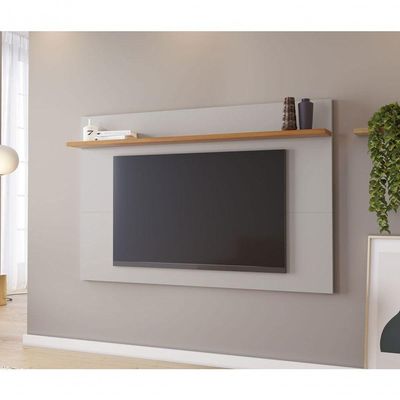 Painel Para Tv Nt 1190 Off White Com Freijó - Notável