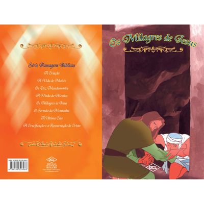 Livro Série Passagens Bíblicas - Os Milagres de Jesus - Editora DCL