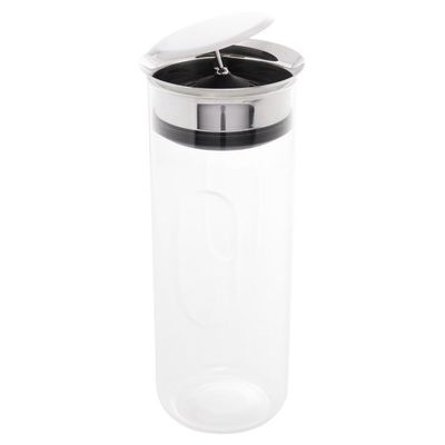 Garrafa De Vidro Borossilicato 1,1 L Com Tampa Gravitacional Lyor