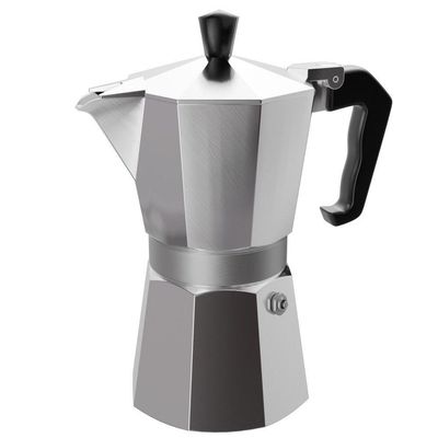 Cafeteira Italiana 250 Ml Em Alumínio Com Cabo Em Baquelite Lyor