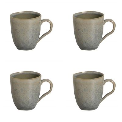 Conjunto De Canecas 04 Peças Orgânico Green Granite Porto Brasil