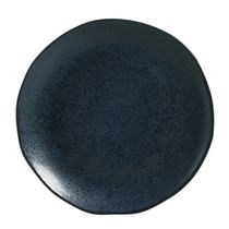 Conjunto De Pratos Rasos 06 Peças Orgânico Night Blue Porto