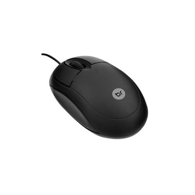 Mouse Bright Espanha com fio USB Preto 106