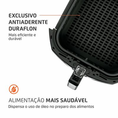 Fritadeira Sem Óleo Air Fryer 6 Litros AFN-60-BI Mondial Preto / 220V