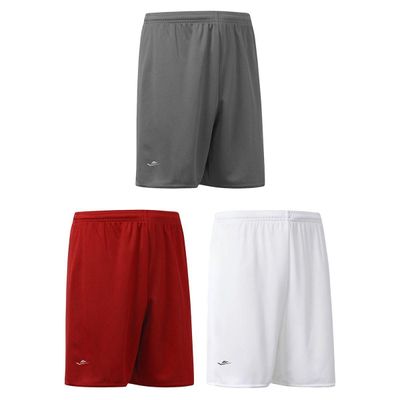 Kit 3 Calções Elite Romeo Menti Masculino M / Vermelho/Branco