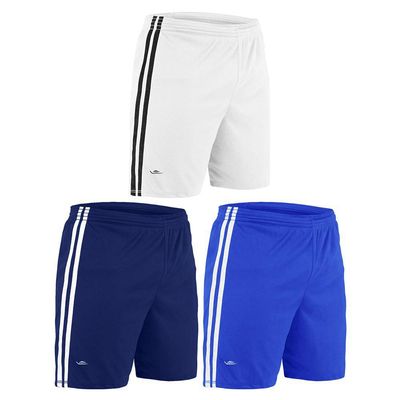 Kit 3 Calções Elite Essential Oreste Granillo Masculino P / Azul/Branco