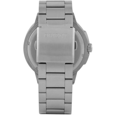 Relógio Orient Masculino Prateado Grande MBSS1465 P1SX
