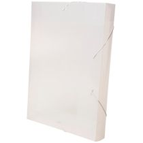 Pasta Aba Elástico Dello Line Lombo 4cm Cristal 33,5x23,5cm