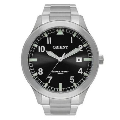 Relógio Orient Masculino  Aço Preto MBSS1361 P2SX