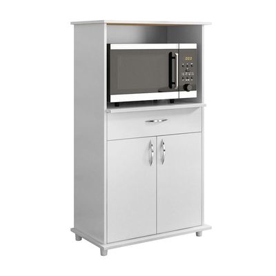 Armário Multiuso Nicro-Ondas 2 P Nt3070 Notável Branco