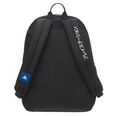 Mochila Costas Escolar Infantil Reforçada Playstation Good Game Blue Pacific