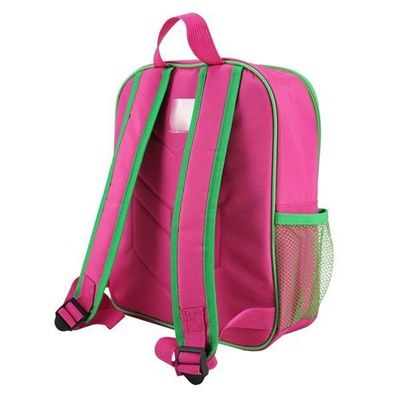 Conjunto Estojo Tamanho Médio Rosa Sapeka E Mochila Sapeka Floral Pink Mochila