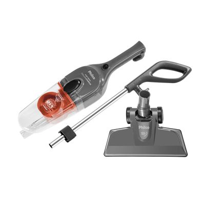 Aspirador de Pó Vertical Philco Ciclone 2 em 1 1400W PAS1550C 127V