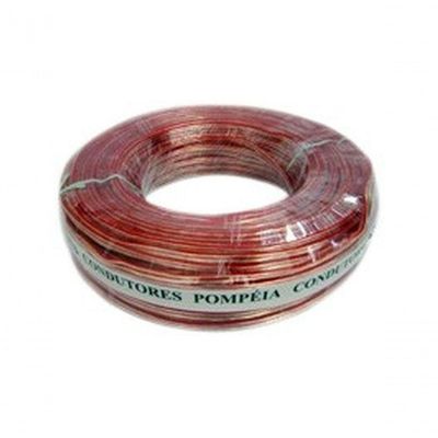 Fio Paralelo Pompeia Bicolor Cristal 2x18 0,75 Mm Rolo...