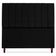 Cabeceira Casal 140 Cm Com Frame Carla Suede Preto Artte Preto