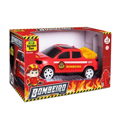 Carro Pick Up Bombeiro Samba Toys
