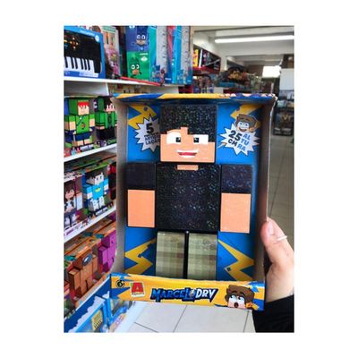 Boneco Problems Marcelo Dry Minecraft - Algazarra Marcelo Dry