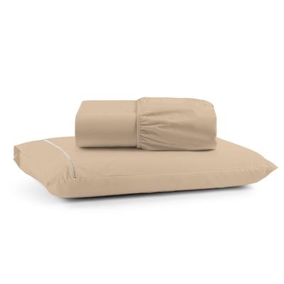 Kit Jogo de Cama Lençol Mirante Solteiro 2 Peças com 4 Un. Cores 2 - 100% Algodão