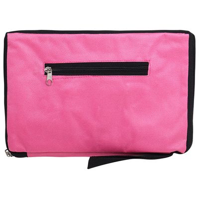 Bolsa Multiuso Dobrável com Rodinhas Rosa Bel Único / Preta